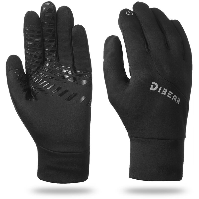 

Guantes de invierno Guantes para montar en bicicleta a prueba de viento Guantes calidos para dedos completos Guantes de ciclismo con pantalla tactil