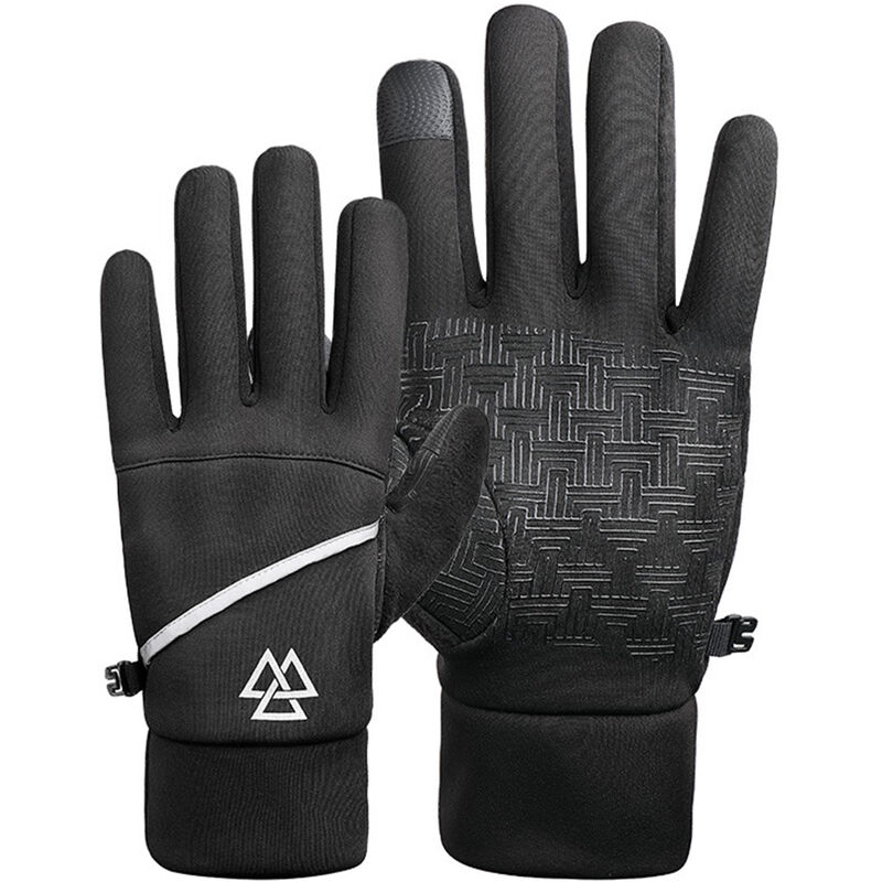 

Guantes de invierno Guantes para montar en bicicleta a prueba de viento Guantes calidos para dedos completos Guantes de ciclismo con pantalla tactil