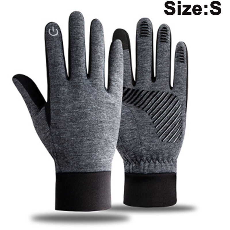 

Guantes de invierno Pantalla táctil Conducción térmica Conducción térmica Guantes cálidos para deportes al aire libre para hombres Mujeres Talla S