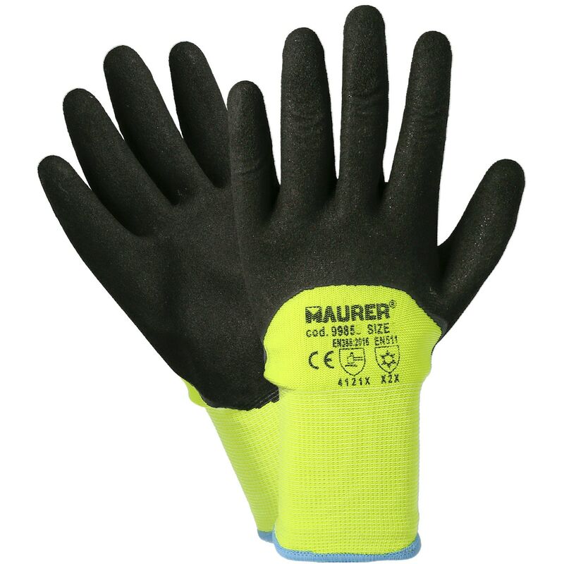 

Guantes de invierno realizado en poliester acolchado con recubrimiento de foam talla 10'