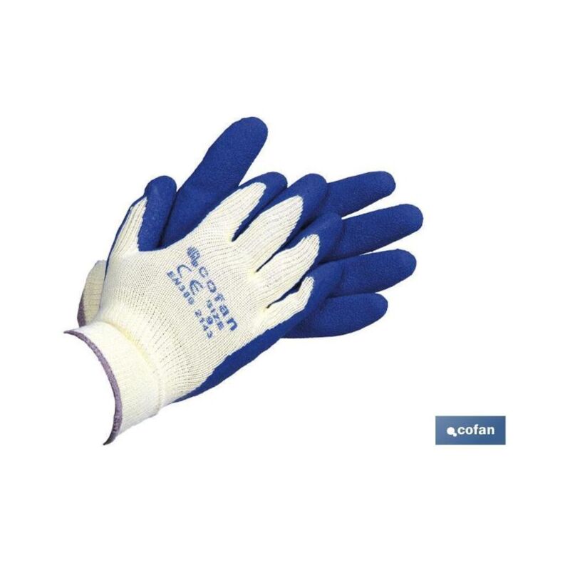 

PLIMPO blister g. latex rug. azul t-10 caja 12 unid.