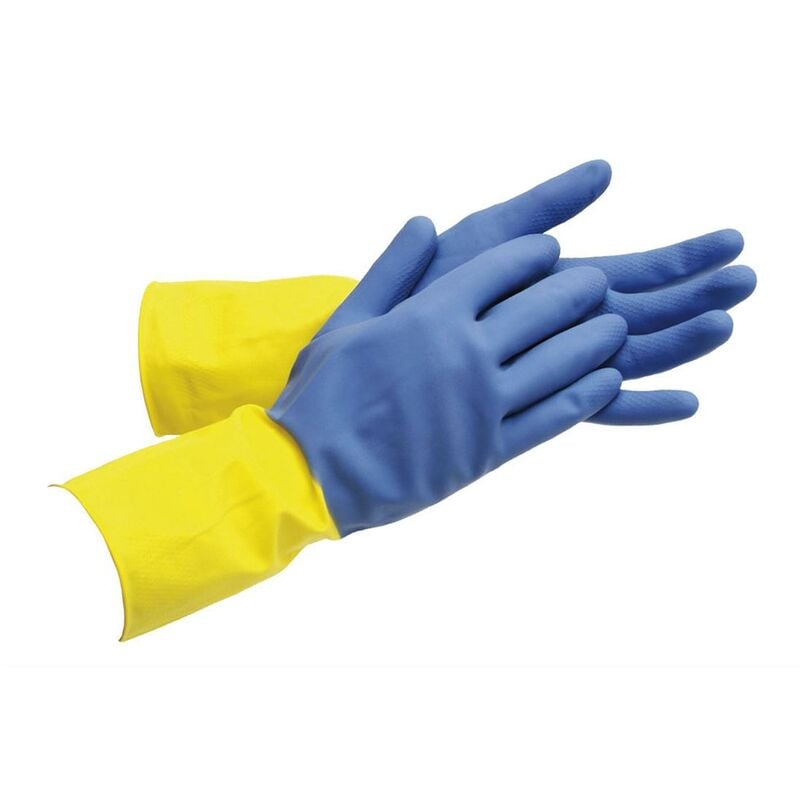 

Guantes de Latex, Bi-color Talla:T-10