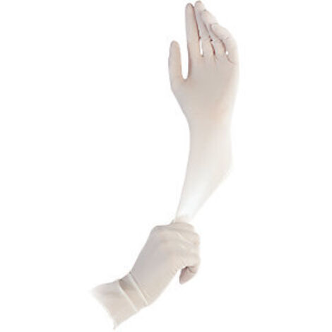 Guantes de nitrilo desechables SAFE LIGHT blanco talla 10