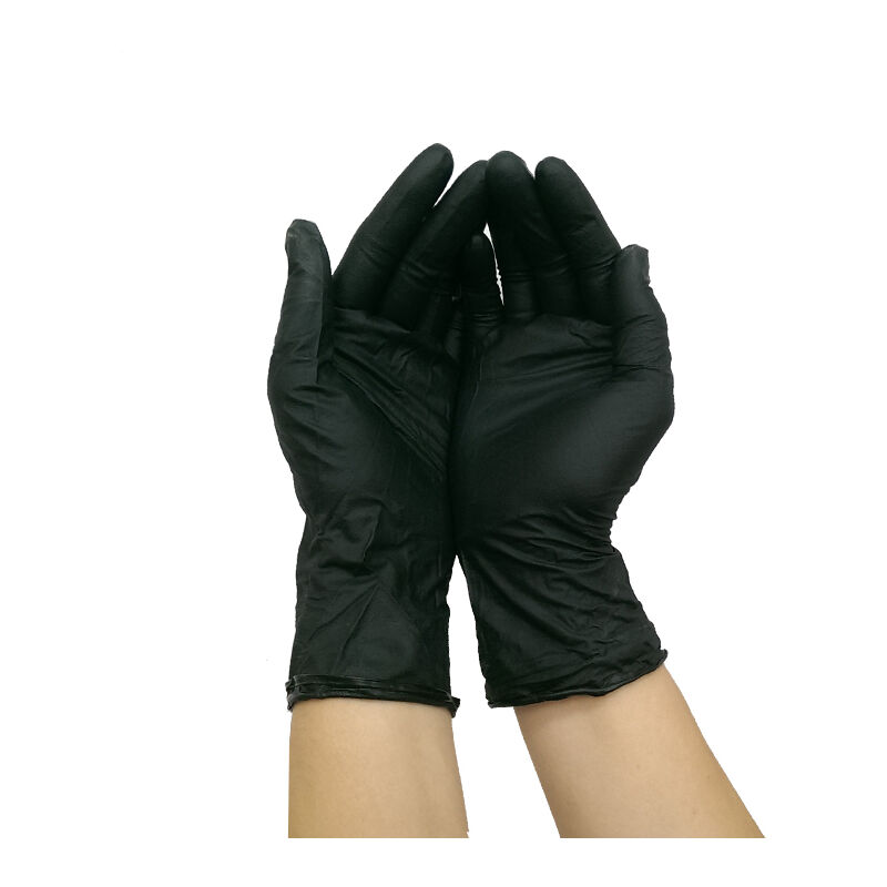 

Guantes de nitrilo negro 100uds talla XL