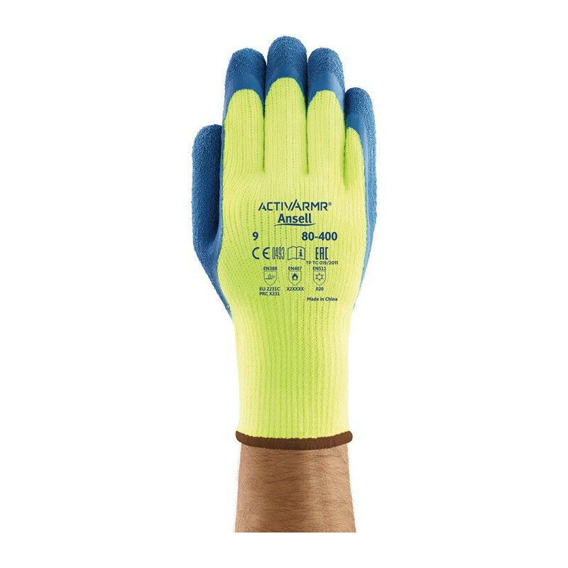 

Guantes de protección contra el frío ActivArmr® 80-400 Talla 10 amarillo / azul EN 388.EN 511.EN 407 (paquete de 12)