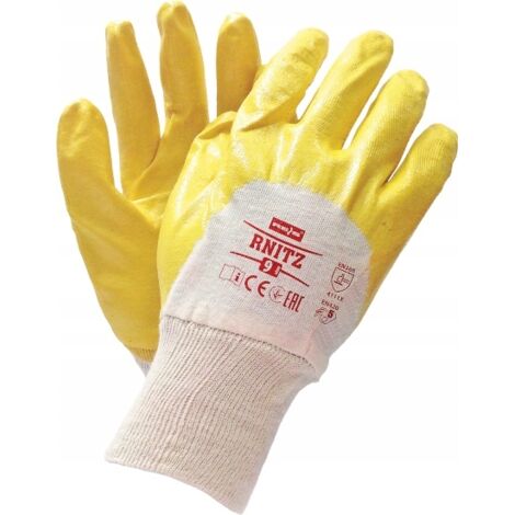 Guantes de protección de nitrilo RNITZ BEY talla 8