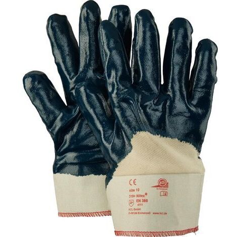 Guantes de protección Nitex319,280 mm, Taille10, azul (por 12)