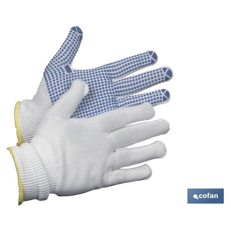 

Cofan - BLISTER G. 100% NYLON C/PUNTITOS PVC T-7 ''VENTA UNITARIA'' - NEOFERR..