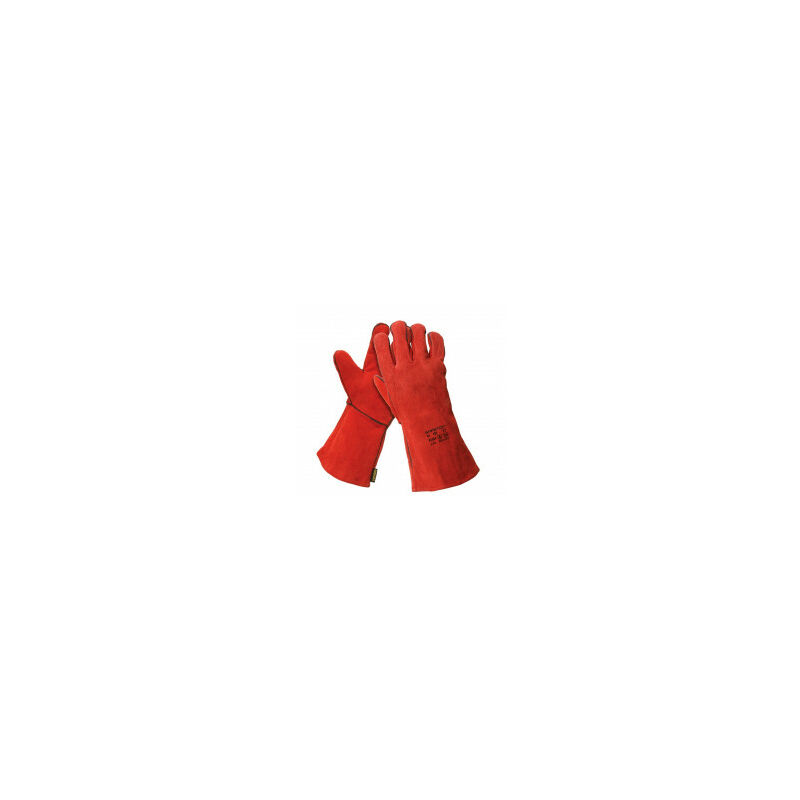 

Guantes de Soldador Rojo Talla:T-10 Bolsa de 12 pares