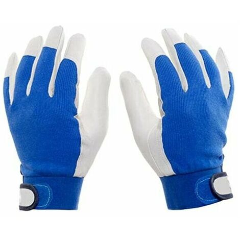 Guantes de soldadura, guantes de cuero resistentes al calor para soldador Tig/parrilla/barbacoa/horno/chimenea/estufa de leña (2 pares) T-Audace