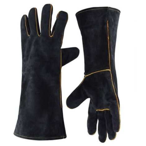 Guantes de soldadura resistentes a altas temperaturas, protección laboral, guantes de jardinería