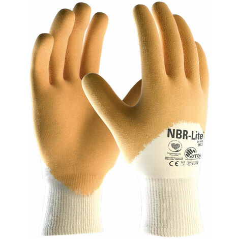Guantes de trabajo ATG NBR-Lite 24-985 - 9 (L) - Amarillo
