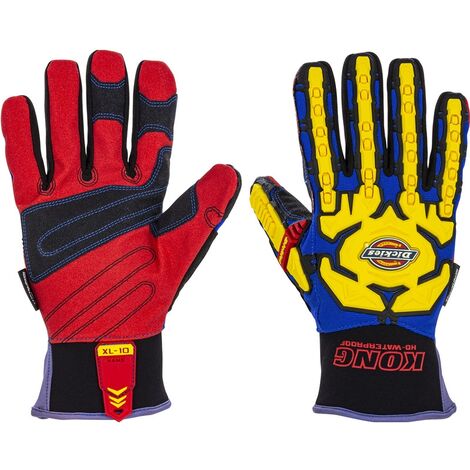 GUANTES DE TRABAJO DICKIES L GL01WP-BL-L