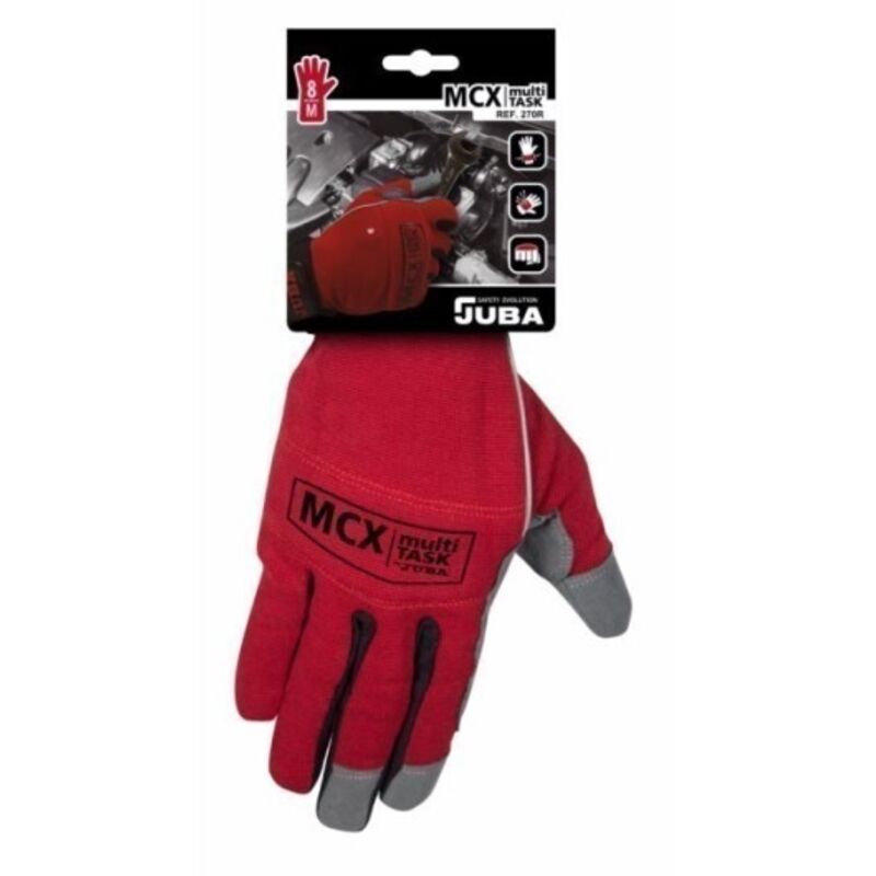 

Guante Mecanico Xl10 Mecanix Cuero Rojo Juba