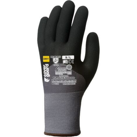 Guantes de trabajo negros T 11