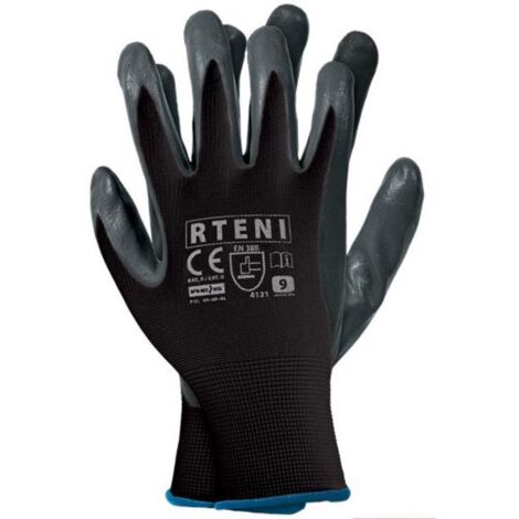 GUANTES DE TRABAJO RTENIBS 9 - 12 PARES - REK RTENIB9