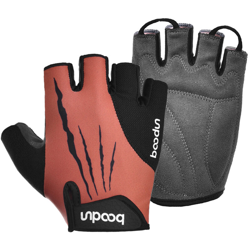 

Guantes deportivos Guantes de medio dedo de ciclismo antideslizantes Guantes de levantamiento de pesas acolchados que absorben los golpes Guantes de