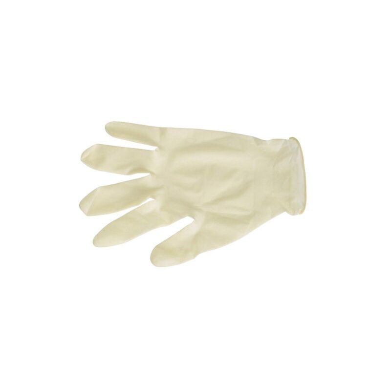 

Maurer - Guantes desechables latex talla 8 l caja 100 unidades