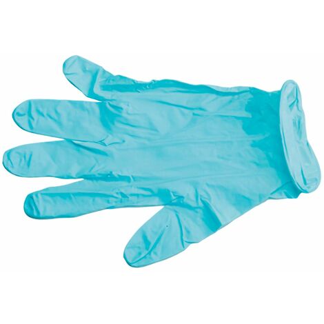 Guantes Desechables Nitrilo Talla 8 L Caja 100 Unidades
