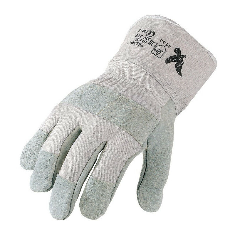 

Guantes Falke-C talla 11 piel serraje vacuno color natural EN 388 PSA II ASATEX (Por 12)