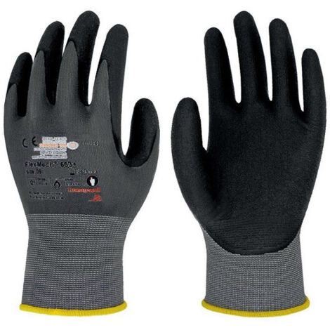 Guantes FlexMech 663+ Tamaño 10 gris negro EN420.E388. Fin 407 PSA II Honeywell (por 10)