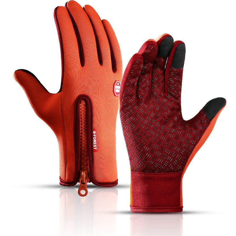 

Guantes gruesos , protección contra el frío, pantalla táctil, para deportes al aire libre, ciclismo, camping, senderismo, Invierno 10.5cm