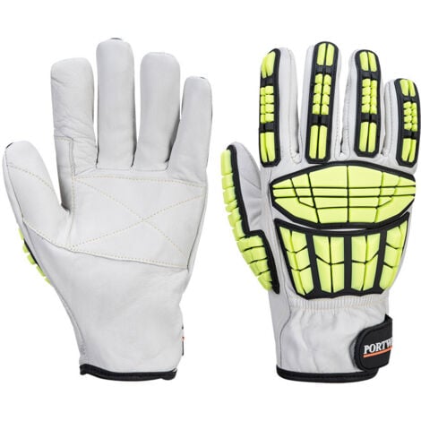 Guantes profesionales resistentes a impactos Impact Pro Cut Gris Dext. 4 PORTWEST A745 M