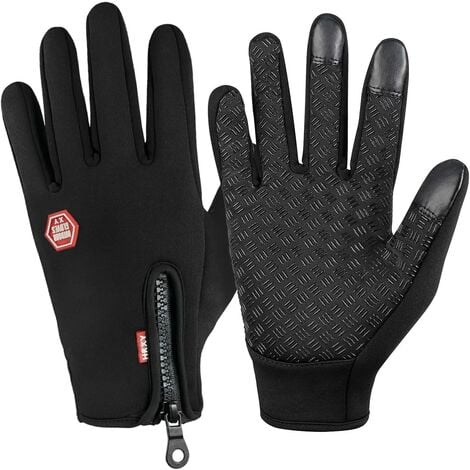 Guantes impermeables Moto Invierno Hombre Mujer Guantes táctiles Smartphone Anti frío Cálido para deportes Bicicleta Esquí Culturismo Correr Hombre original Idea de regalo Regalo de Navidad para mamá