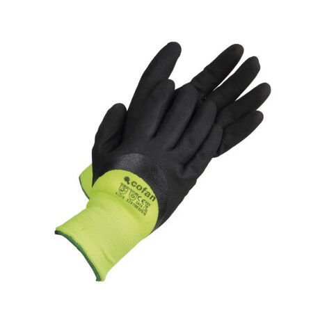 Guantes impregnados en nitrilo con espuma protectora contra el frío y bajas temperaturas en Packs de 12 pares 9