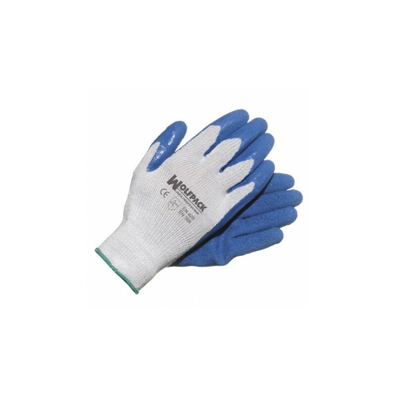 

Guantes latex / algodón impregnado target 10'