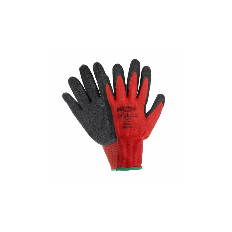 

Guantes latex / nylon gripflex con colgador talla 10'