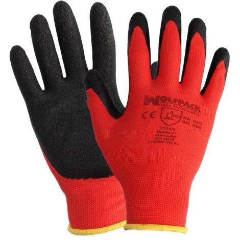 Guantes Latex / Nylon Gripflex Talla  6"