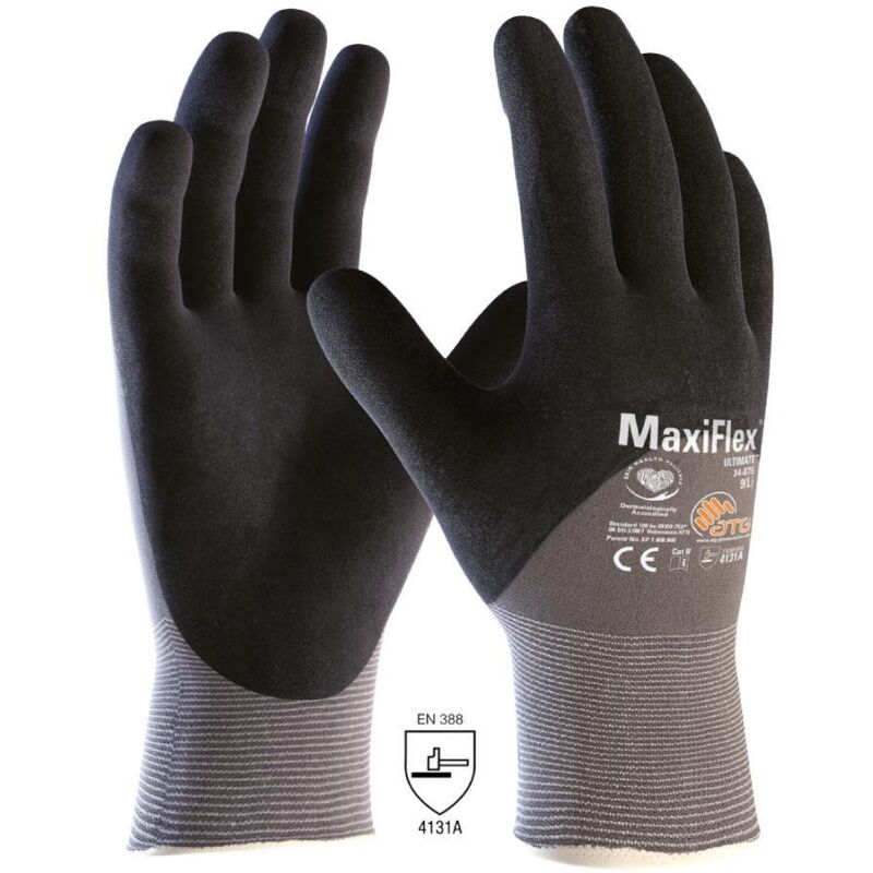 Guantes de trabajo ATG MaxiFlex 34-875 - 11 (XXL) - Gris oscuro