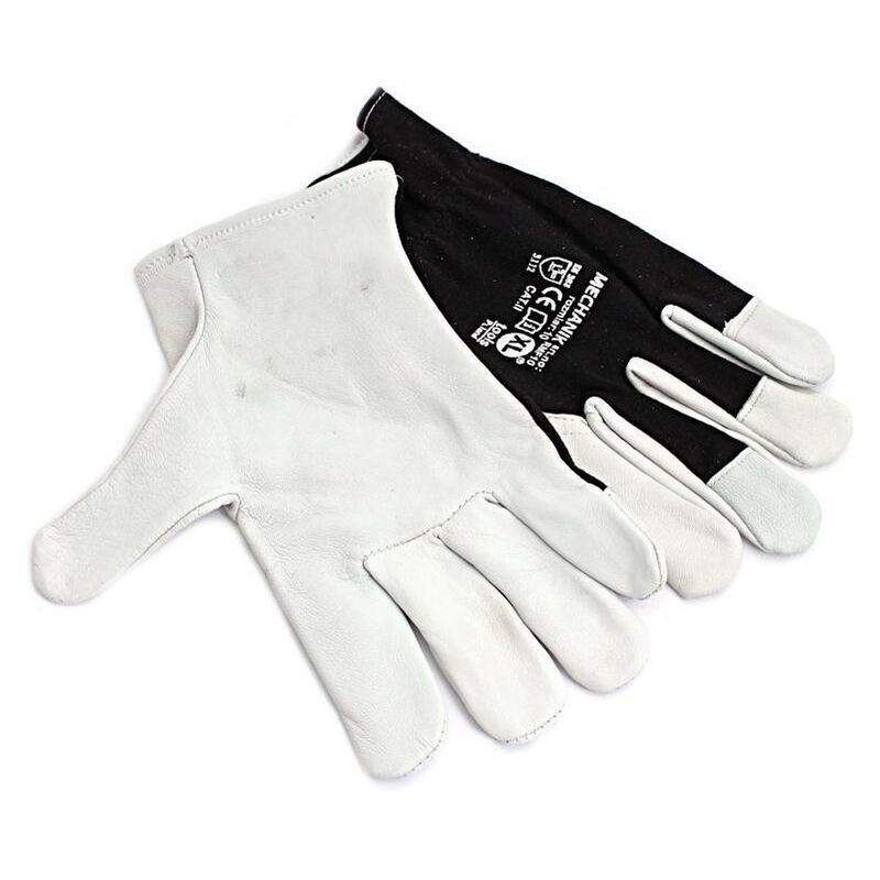 

Guantes Mecánico Kozia Cuero 10 Negro