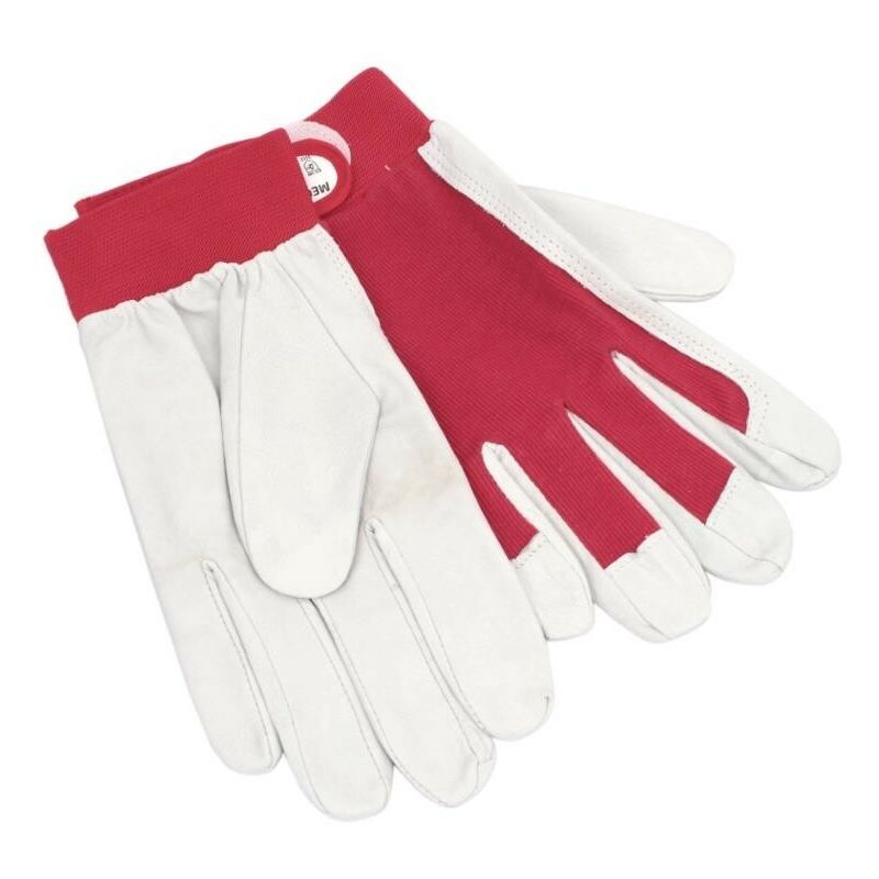 

Guantes Mecánico Kozia Cuero 10 Velcro Rojo