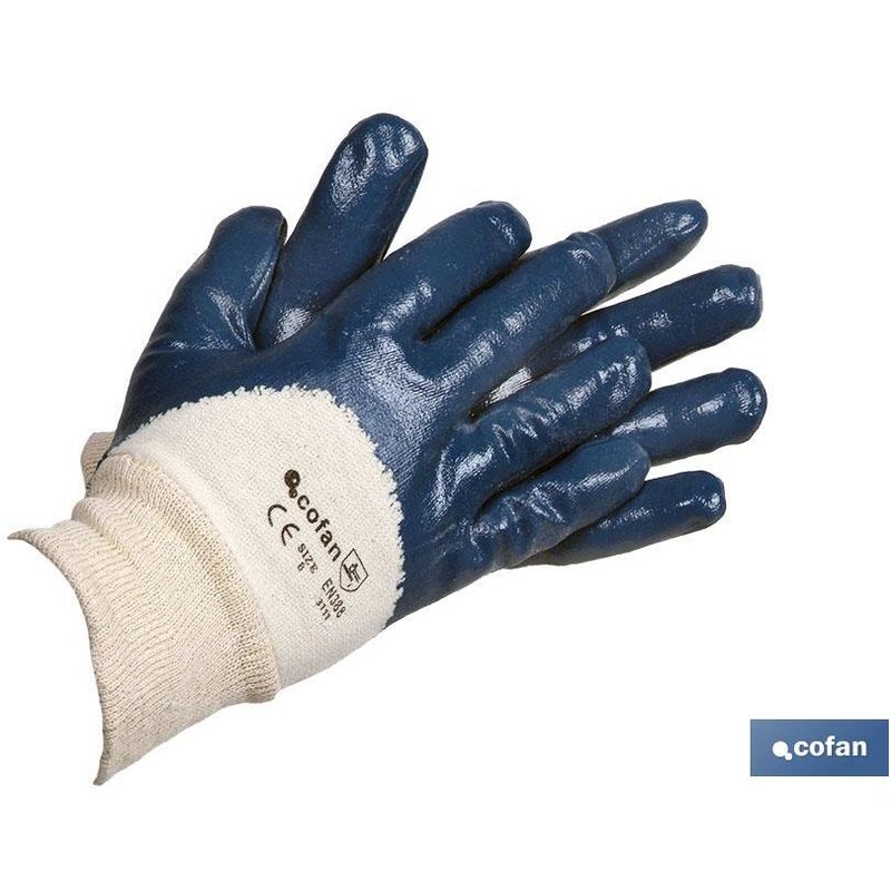 

Guantes Nitrilo Azul T-9