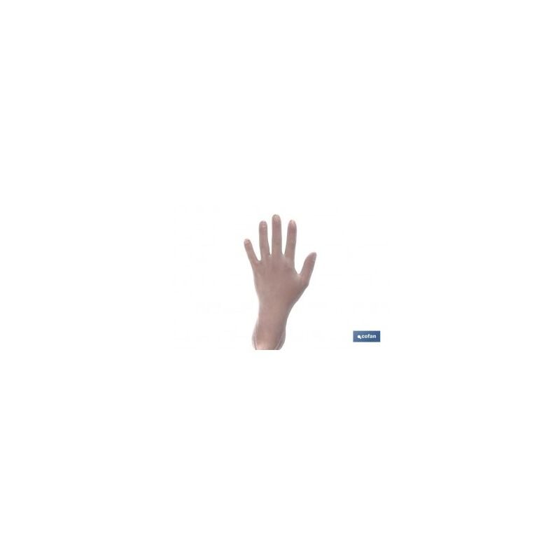 

Caja 100 unds guantes vinilo t - m