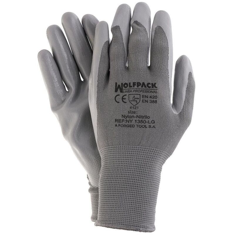 

Guantes nitrilo / nylon impregnado 6