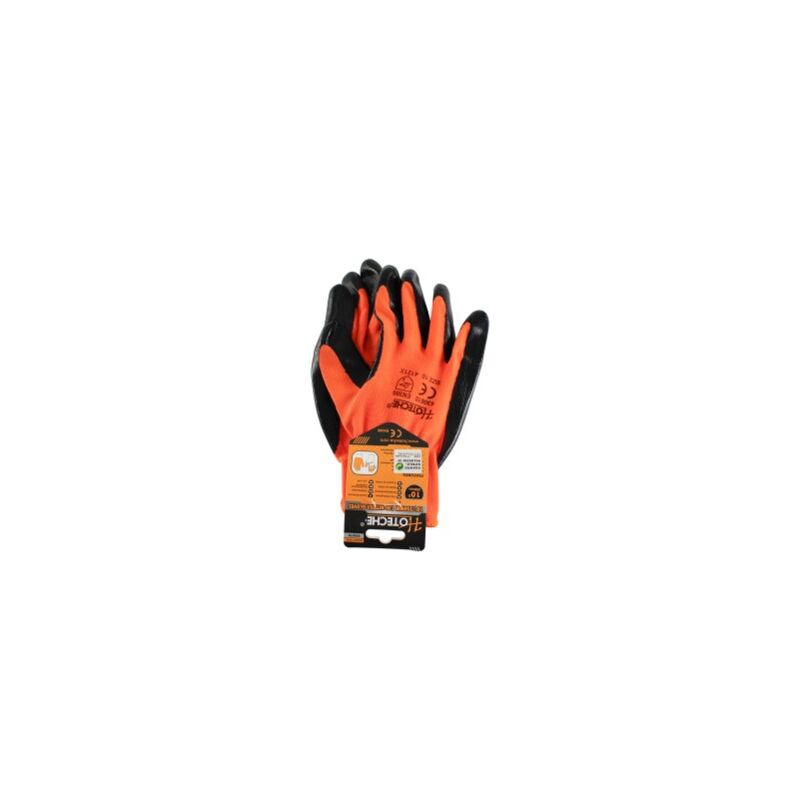 

Guantes nitrilo- poliester 10 fuerte par