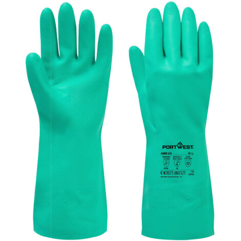 Guantes Nitrosafe Essential Multipack - Protección Química / Verde / XL