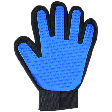 Guantes para el cuidado de mascotas, guantes para perros, guantes para mascotas, guantes para gatos, guantes para el pelo de mascotas, cepillo para mascotas, mano izquierda