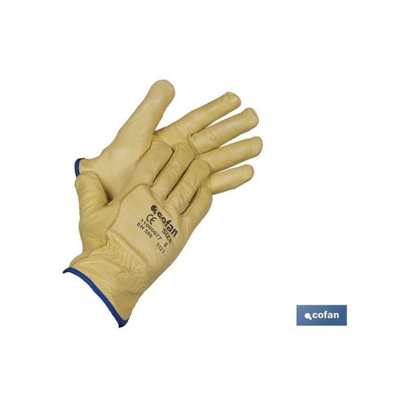 

Cofan - PLIMPO blister guantes vacuno extra c/borreguito t-10 caja 12 unid.