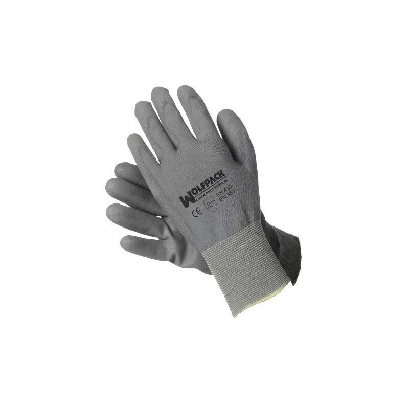 

Guantes poliuretano / nylon impregnado con colgador 8'