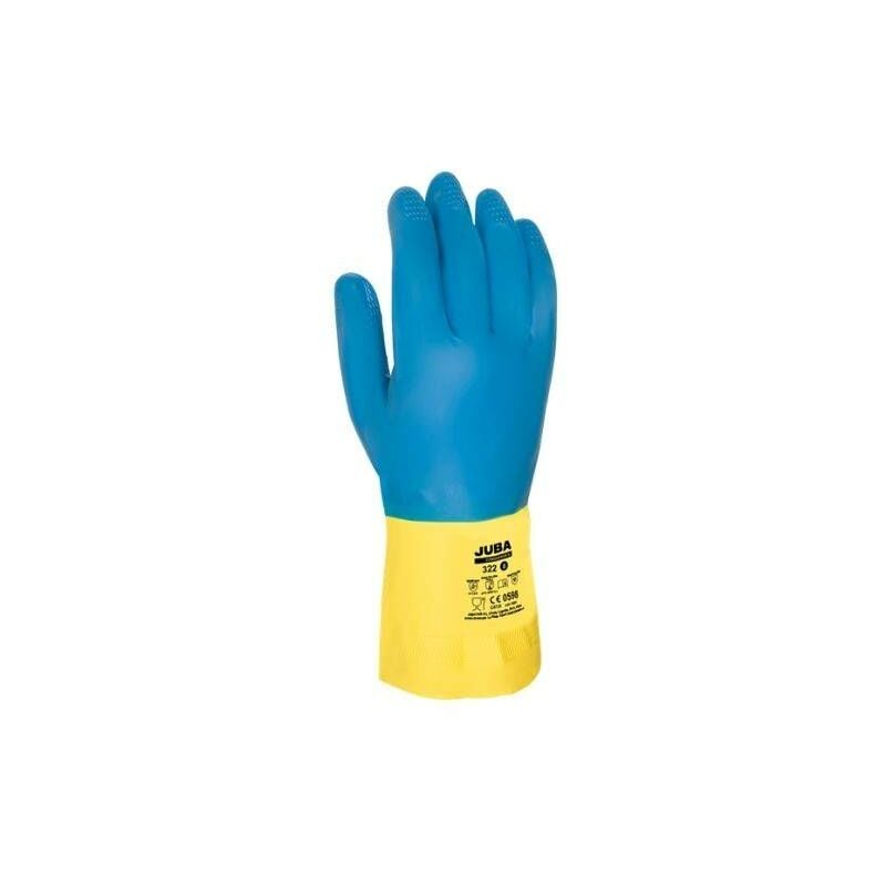 

Guantes Químicos Juba 322 Conqueror II Talla 7