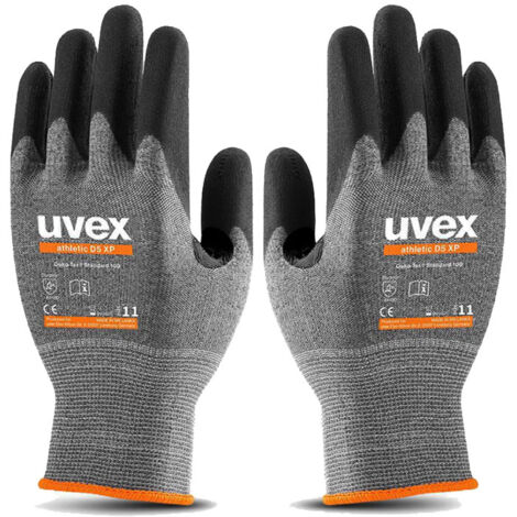 Guantes resistentes a cortes con revestimiento de NBR Uvex Athletic D5 XP 60030