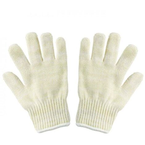 Guantes resistentes al calor, guantes resistentes al calor, horno, chimenea, resistentes al calor hasta 100 °C, talla universal