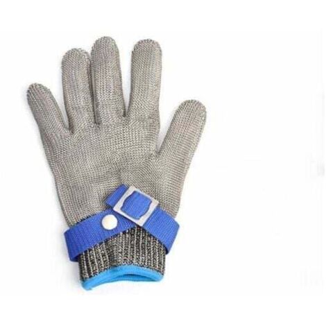 Guantes resistentes al corte grises 24,5x10,5x1cm Protect