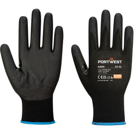 Guantes Touchscreen NPR15 para pantalla táctil de espuma de nitrilo (12 pares) A355 L