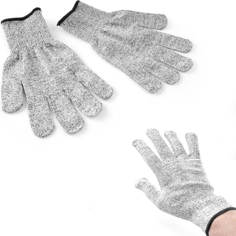 Guanti da cucina antitaglio HPPE livello 4 - HENDI 556641