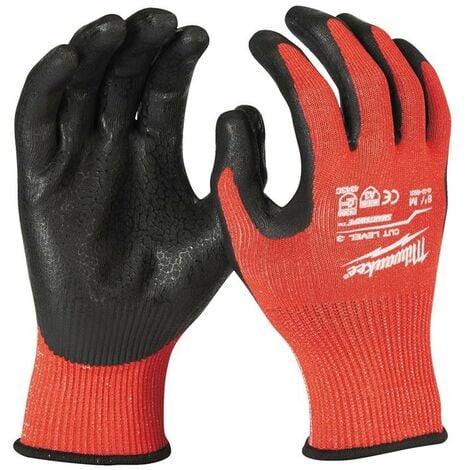 Guanti antitaglio di livello 3/C taglia 10/XL - Milwaukee 4932471422